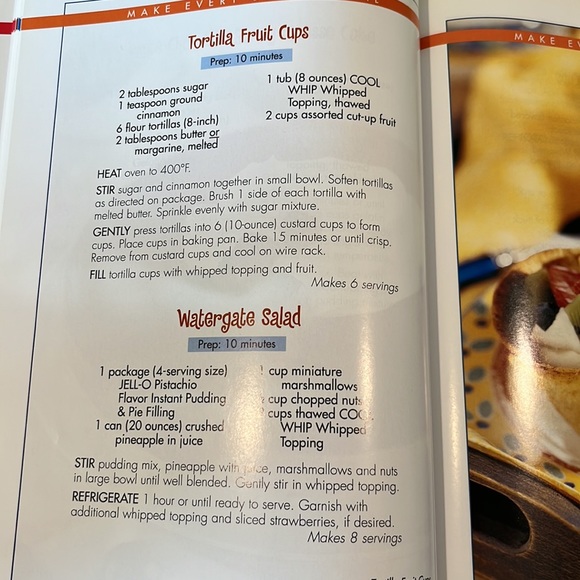 Celebrate With Cool Whip Cookbook Recipes HC Book - Picture 10 of 15